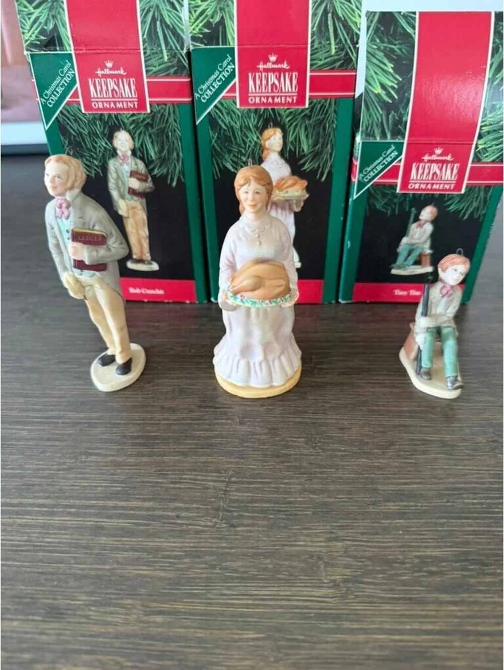 Hallmark 1991 A Christmas Carol Ornaments